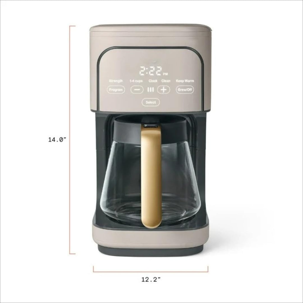 Programmable 12-Cup Coffee Maker with Touch Controls X56822