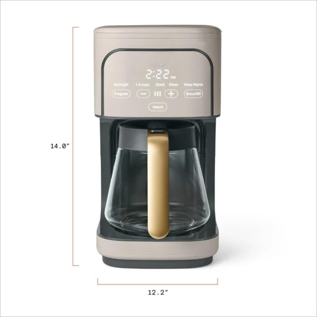 Programmable 12-Cup Coffee Maker with Touch Controls X56822