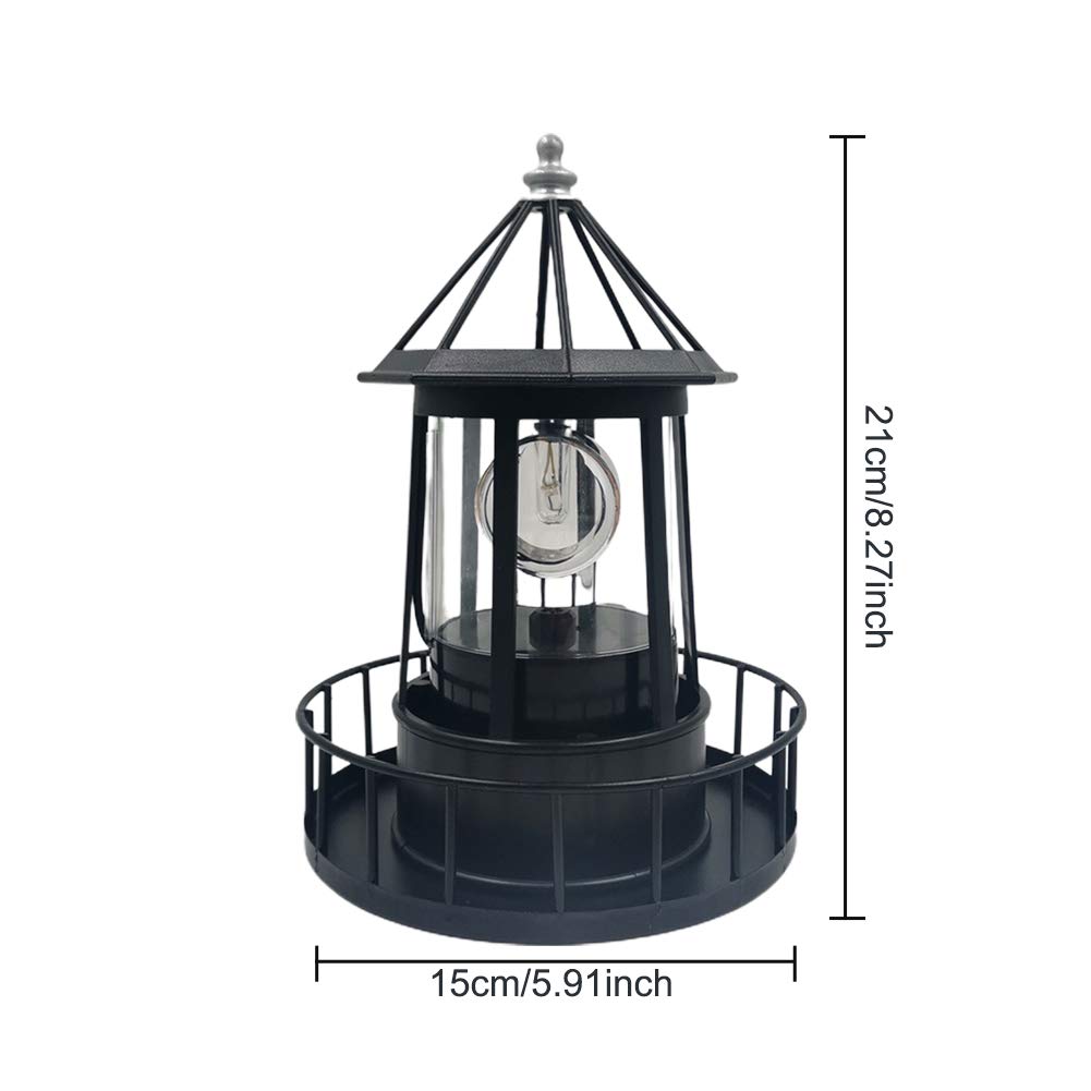 Solar Powered Rotating Garden Light V1547