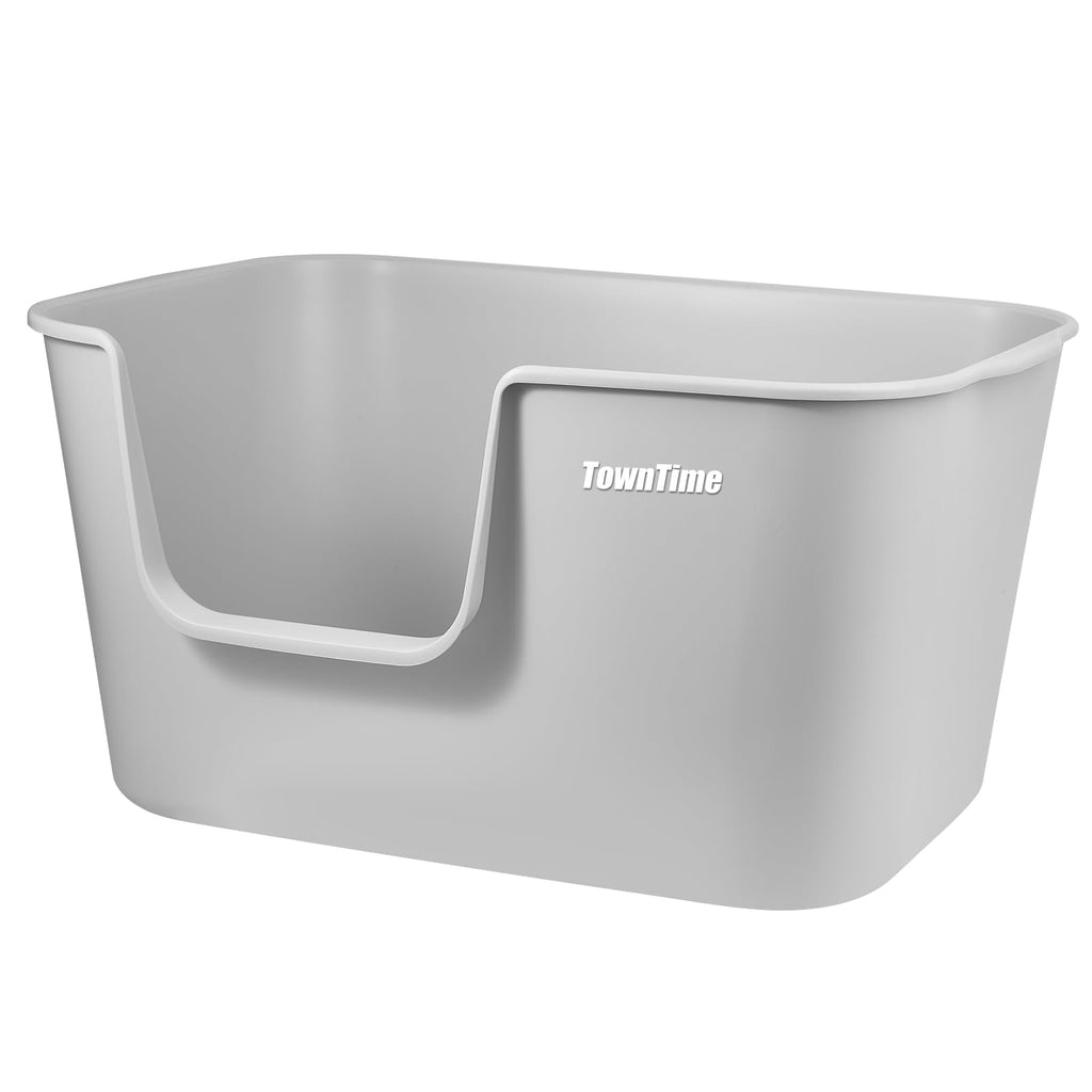 Extra Large High Sides Anti-Splashing Kitty Litter Box Q3057