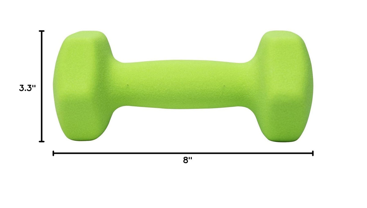 Set of 2 Neoprene Coated Dumbbells B84745