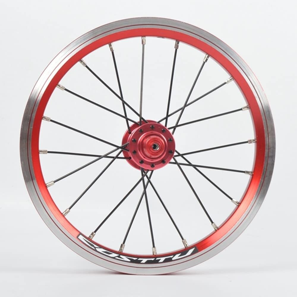 14/16 Inch Double-Wall Alloy Rim Bike Wheelset W3652