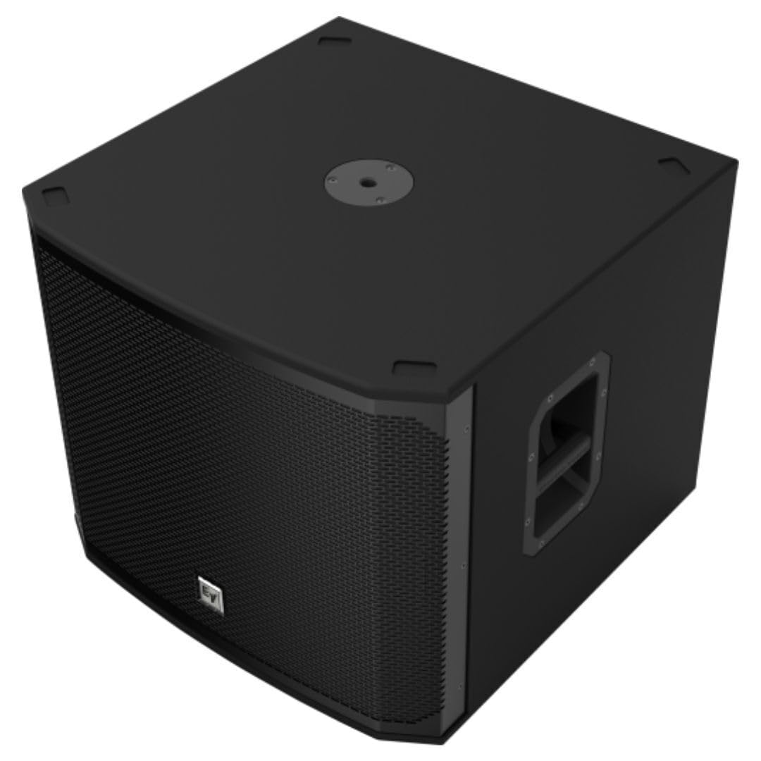 Black 1300W Powered Subwoofer V335454