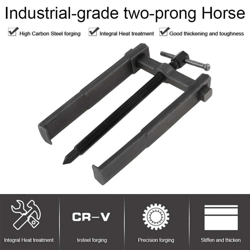 Adjustable Two Jaw Carbon Steel Bearing Puller 8 inch G515852