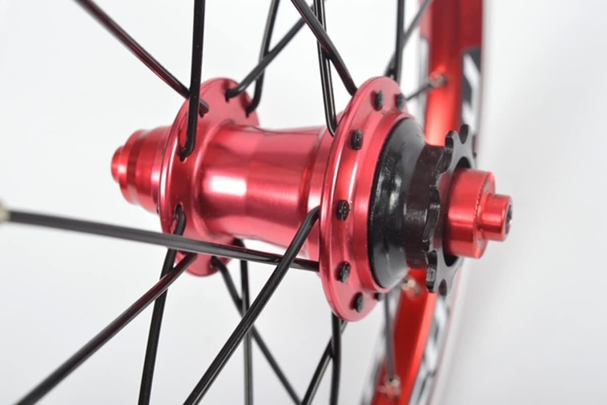 14/16 Inch Double-Wall Alloy Rim Bike Wheelset W3652
