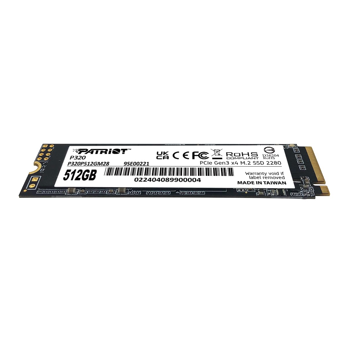 512GB PCIe Gen 3x4 M.2 2280 SSD W674771
