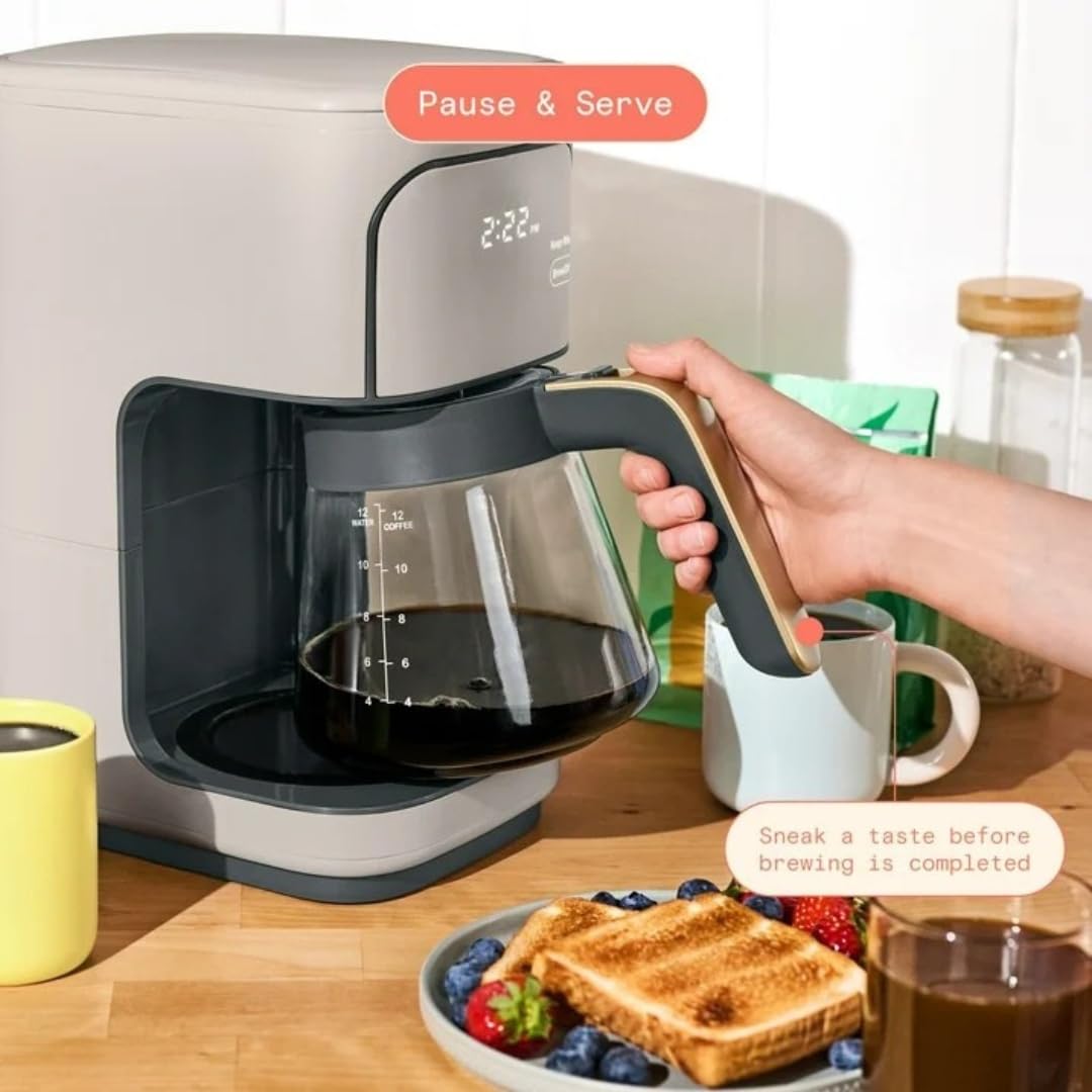 Programmable 12-Cup Coffee Maker with Touch Controls X56822