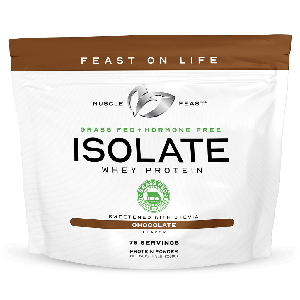 Grass-Fed Whey Protein Isolate Vanilla Chocolate 5lb R51260