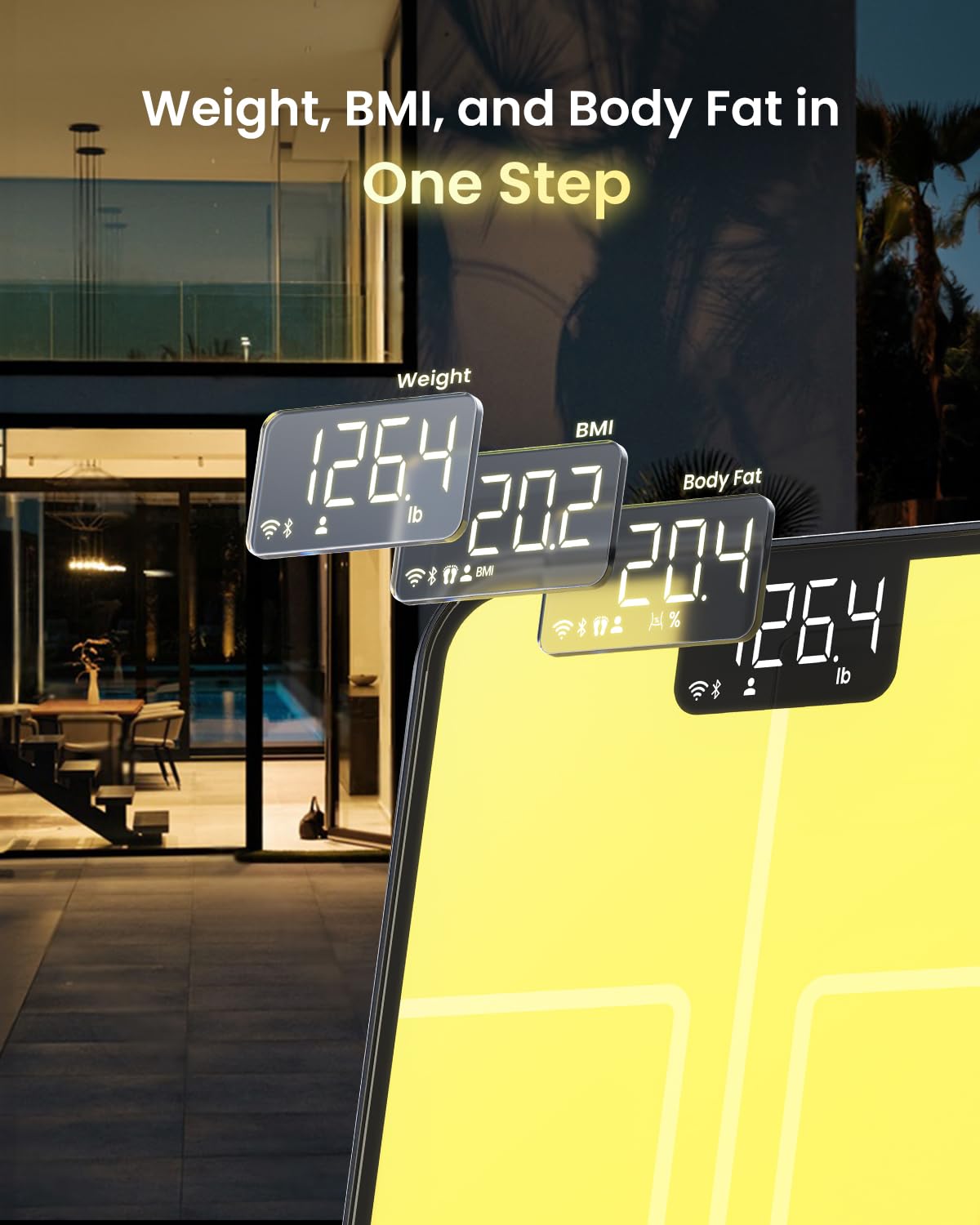 Wi-Fi Bluetooth Smart Scale C9805