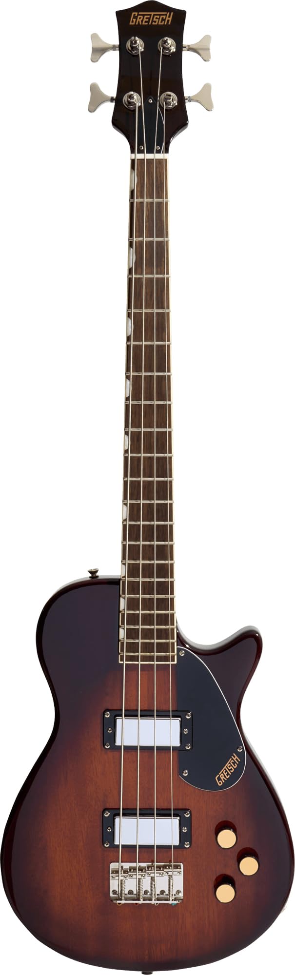 Havana Burst Short-Scale Electric Bass Guitar V2571