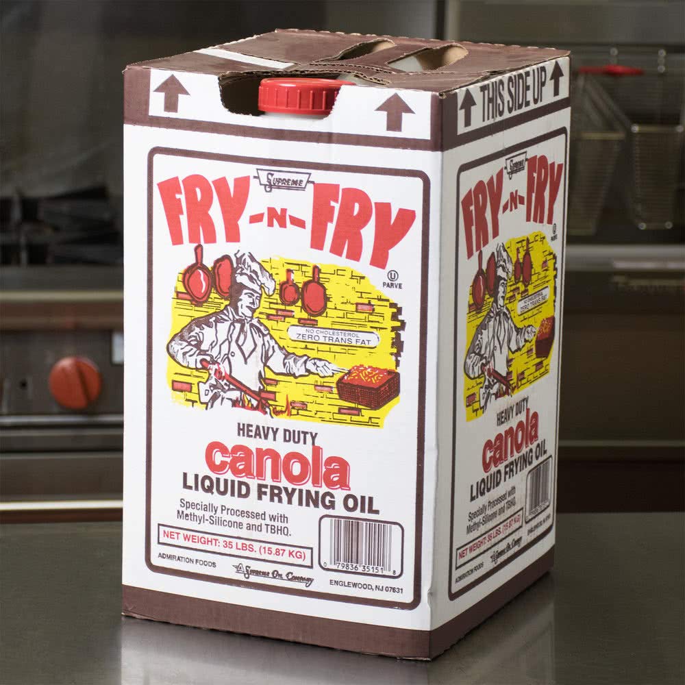 Canola Liquid Frying Oil, 35 Pound X109