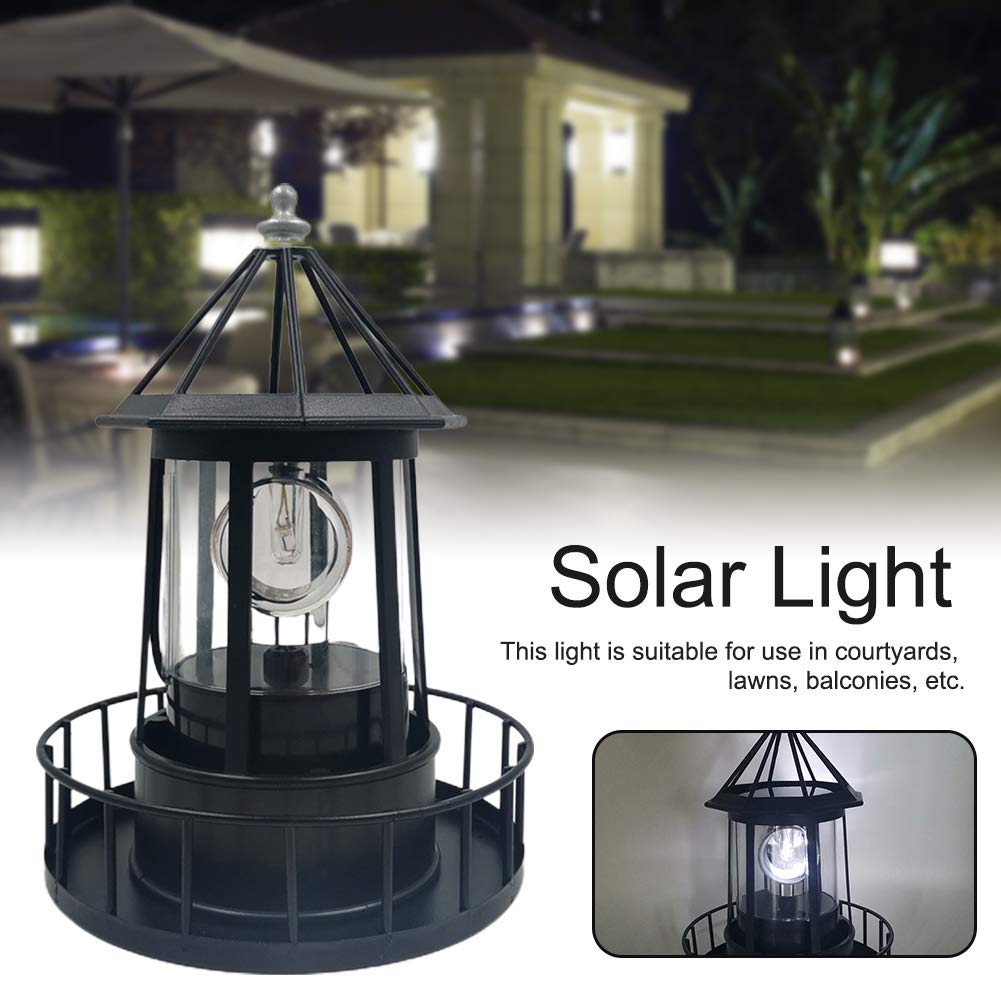 Solar Powered Rotating Garden Light V1547