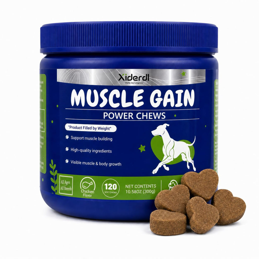 High Protein Muscle Support Soft Chews for Dogs, 120 Count U695944