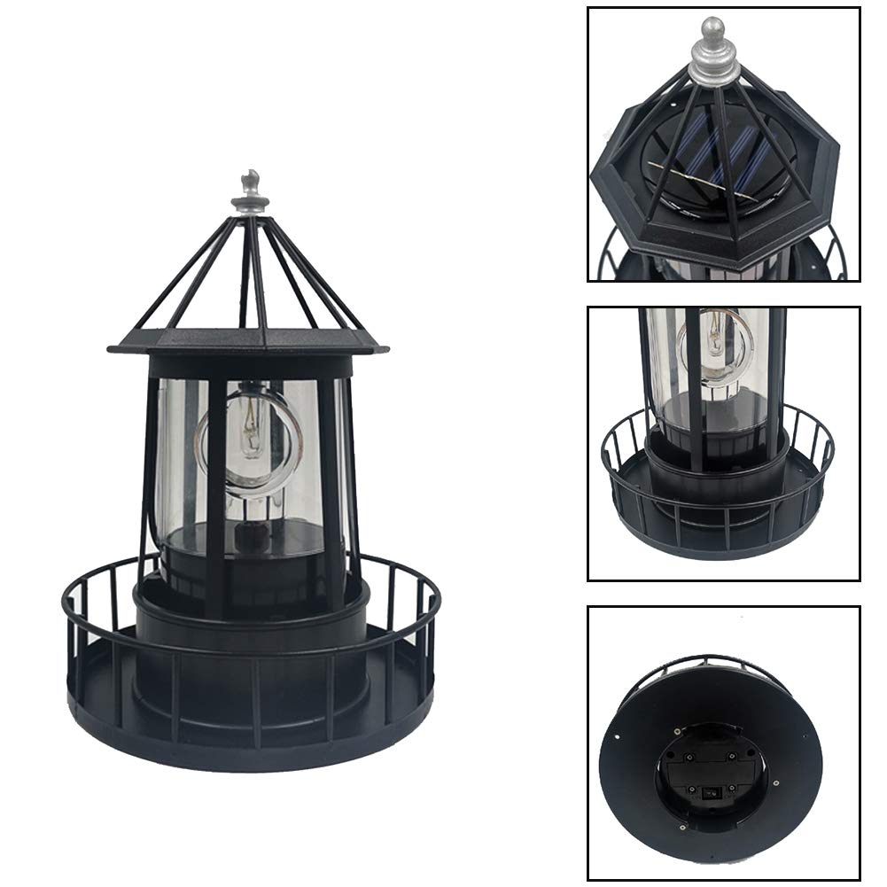 Solar Powered Rotating Garden Light V1547
