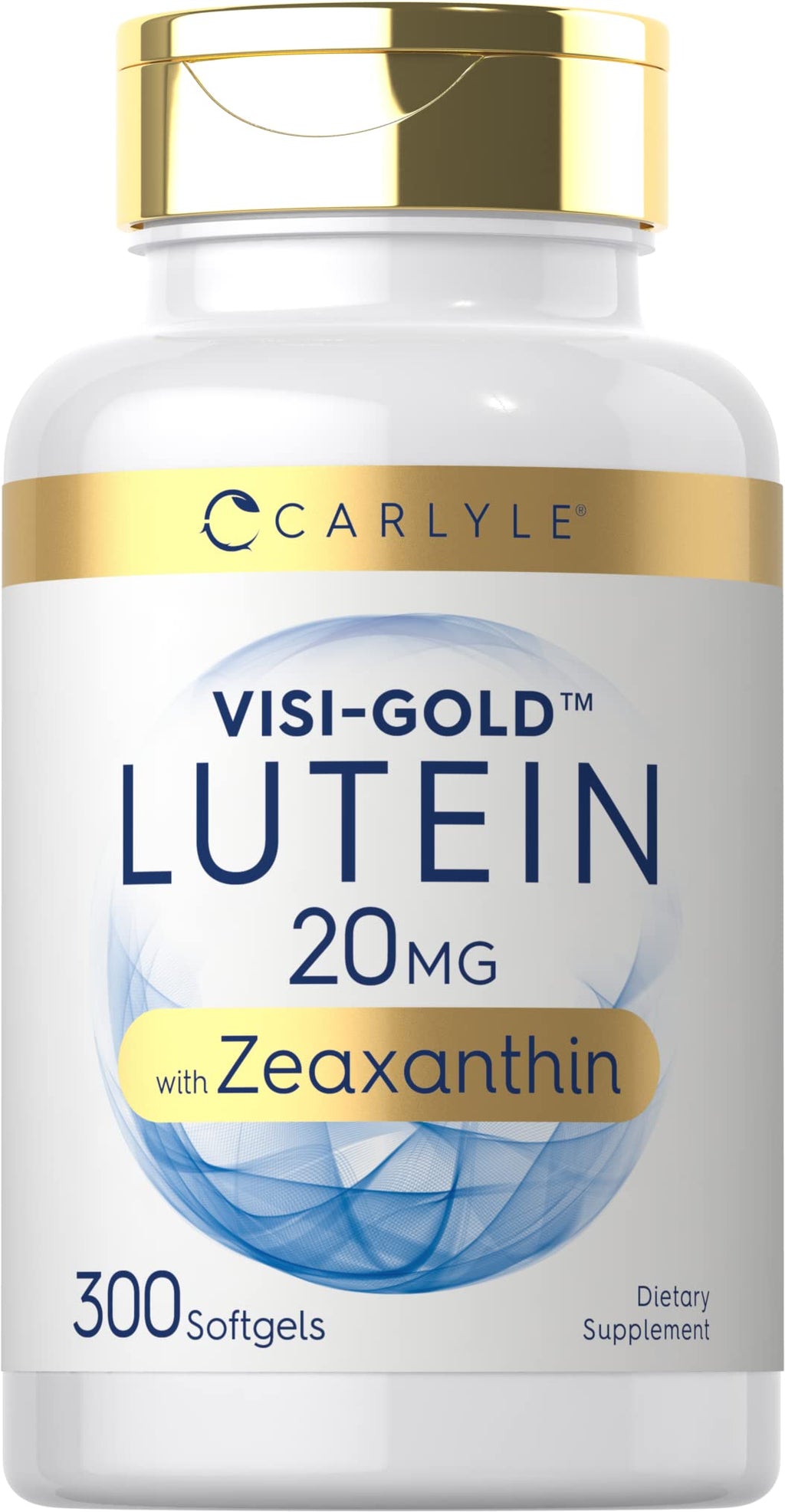 Lutein and Zeaxanthin 20mg 300 Softgels L284