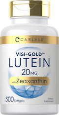 Lutein and Zeaxanthin 20mg 300 Softgels L284