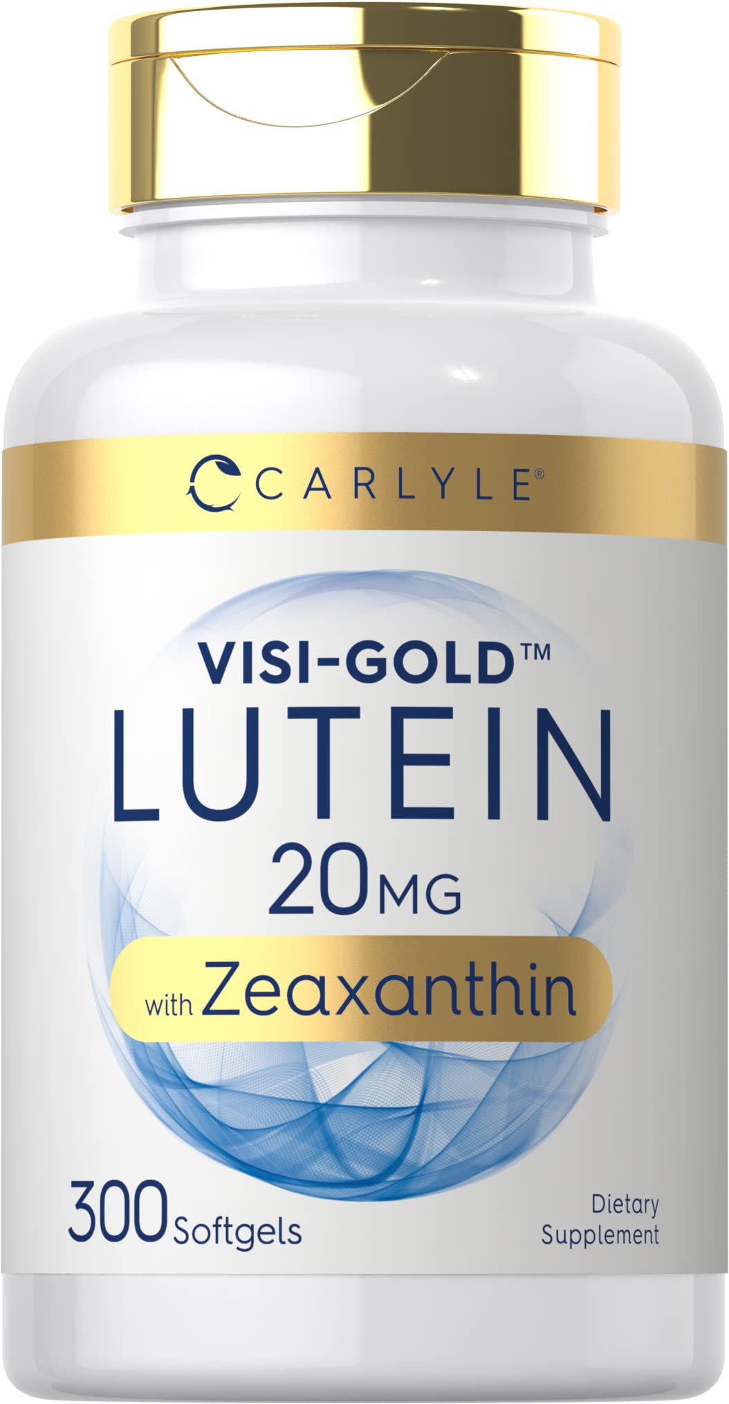 Lutein and Zeaxanthin 20mg 300 Softgels L284