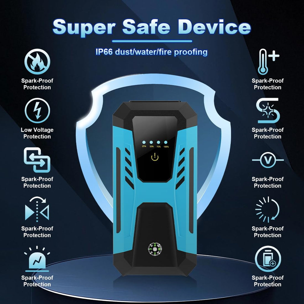 6000A Peak 12v Jump Starter C9077