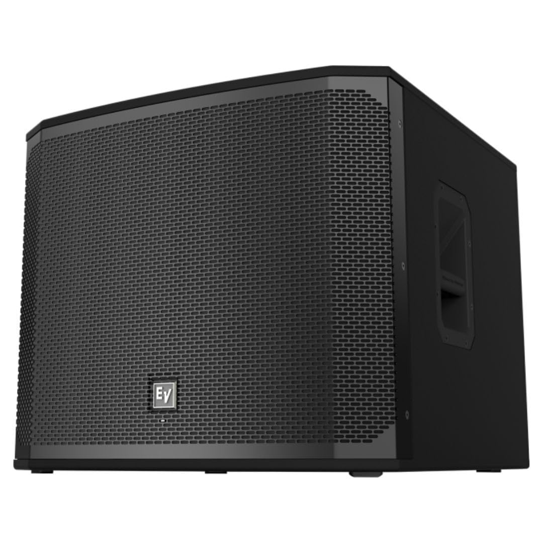 Black 1300W Powered Subwoofer V335454