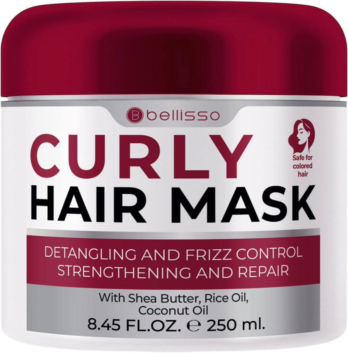 Curly Hair Shampoo and Conditioner Set and Mask U86656