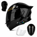Bluetooth Modular Flip-Up Full Face Motorcycle Helmet D96269