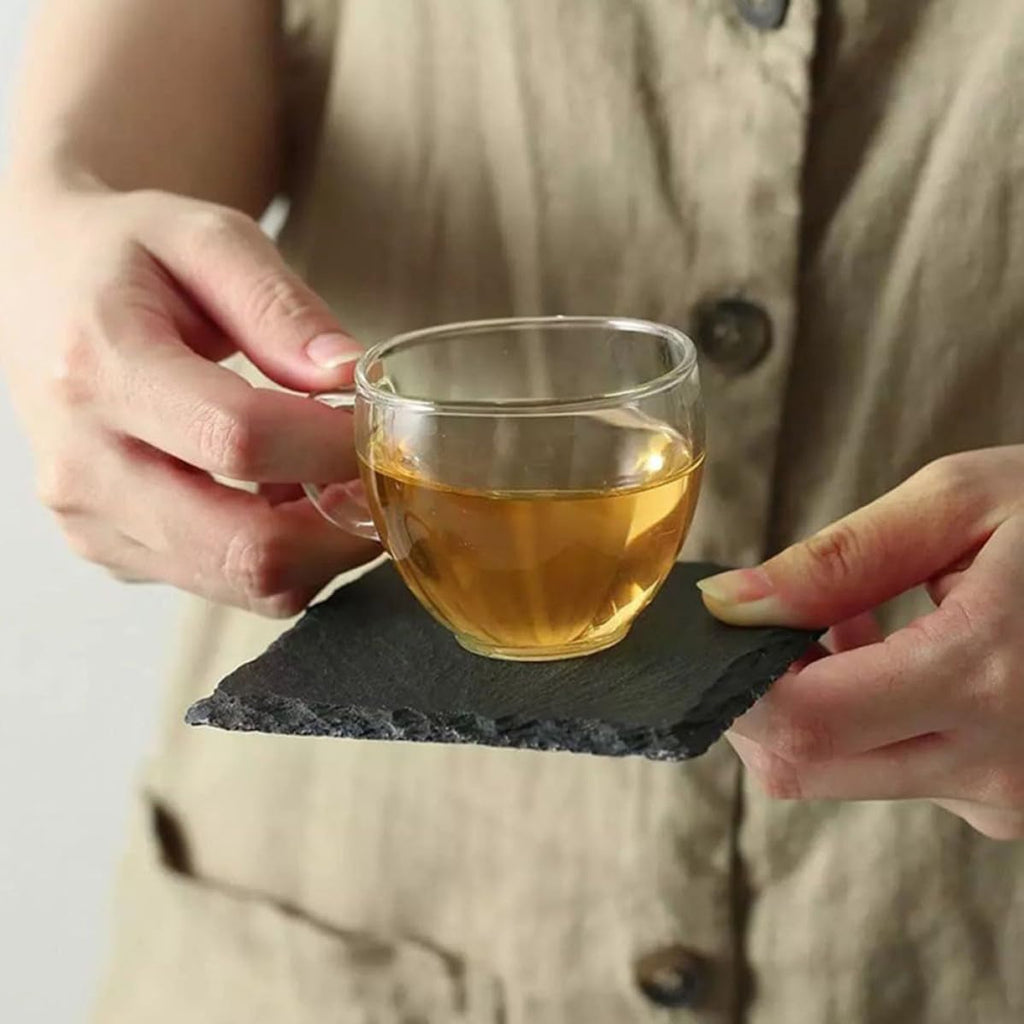 Natural Stone Drink Coasters Set D5799