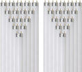 25W 2300 Lumen 3500K Neutral White T8 Fluorescent Tube Light Bulb Pack of 30 Y25299