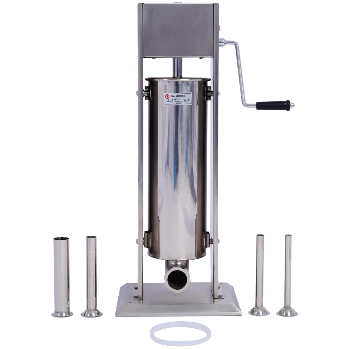 Stainless Steel Vertical Sausage Stuffer 15LB/7L J764890