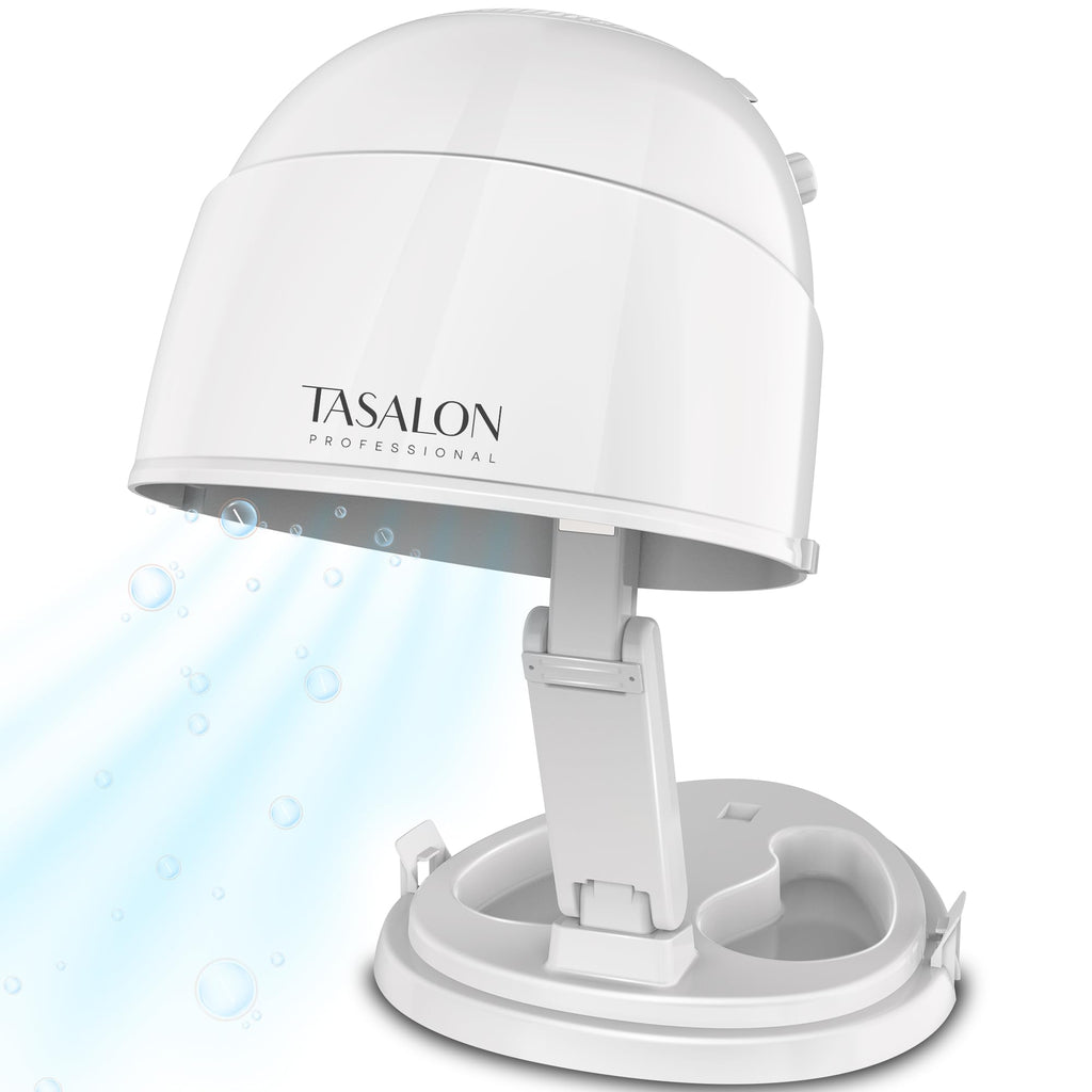 Portable Height Adjustable Hooded Hair Dryer White J4970
