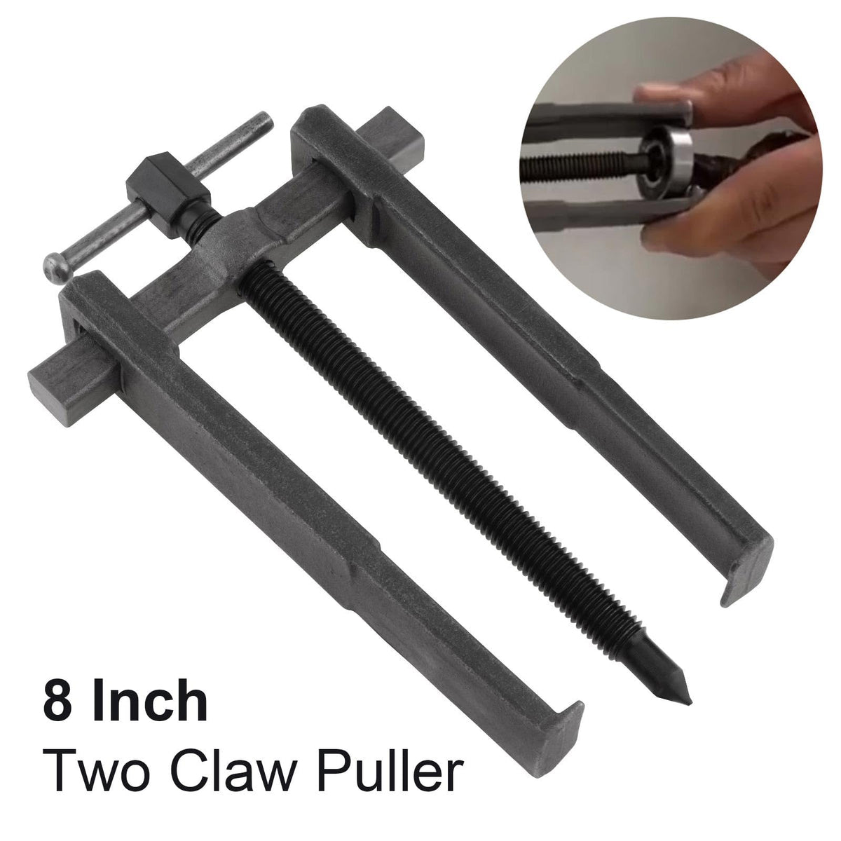 Adjustable Two Jaw Carbon Steel Bearing Puller 8 inch G515852