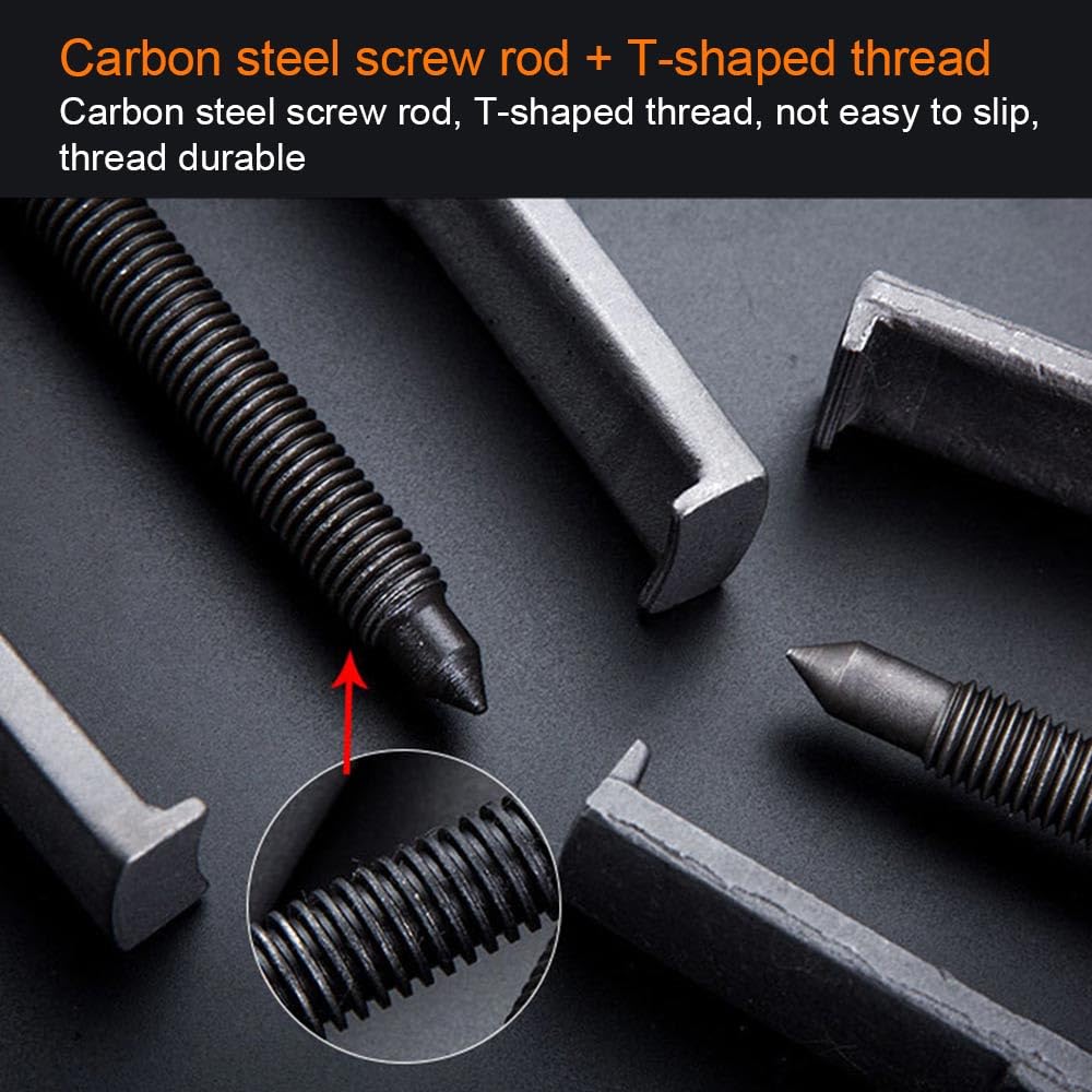 Adjustable Two Jaw Carbon Steel Bearing Puller 8 inch G515852