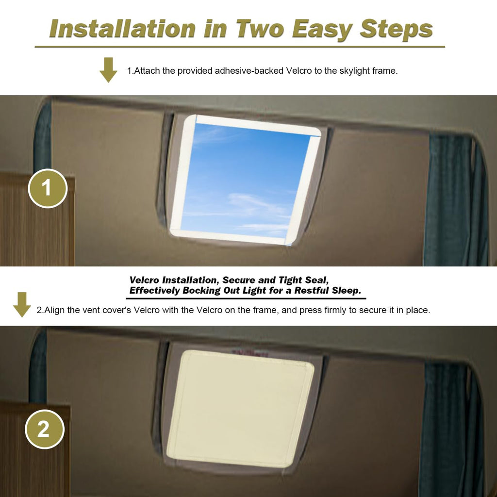 Camper Roof Vent Skylight Cover H9415