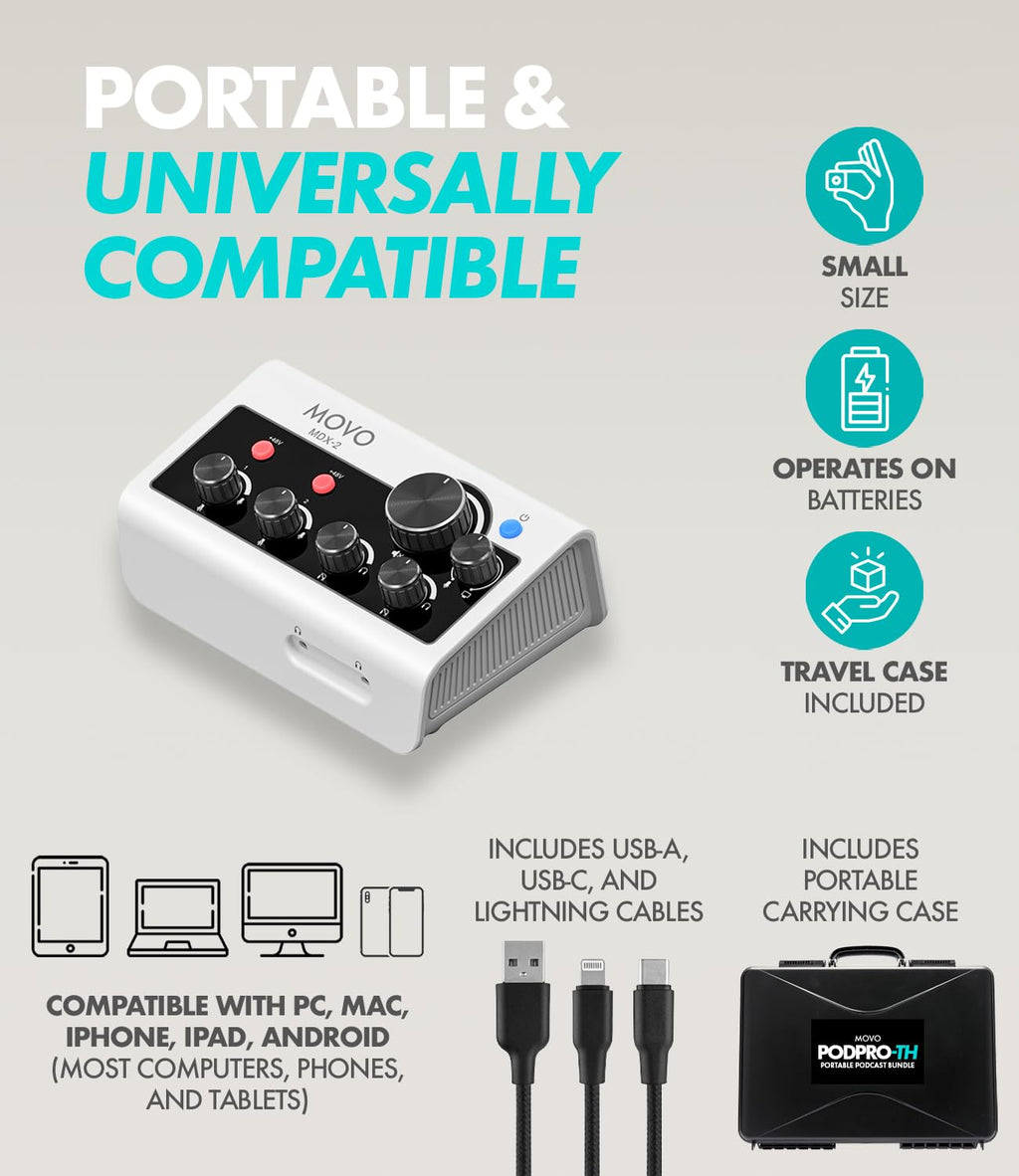 Portable Podcast Equipment Bundle U255989