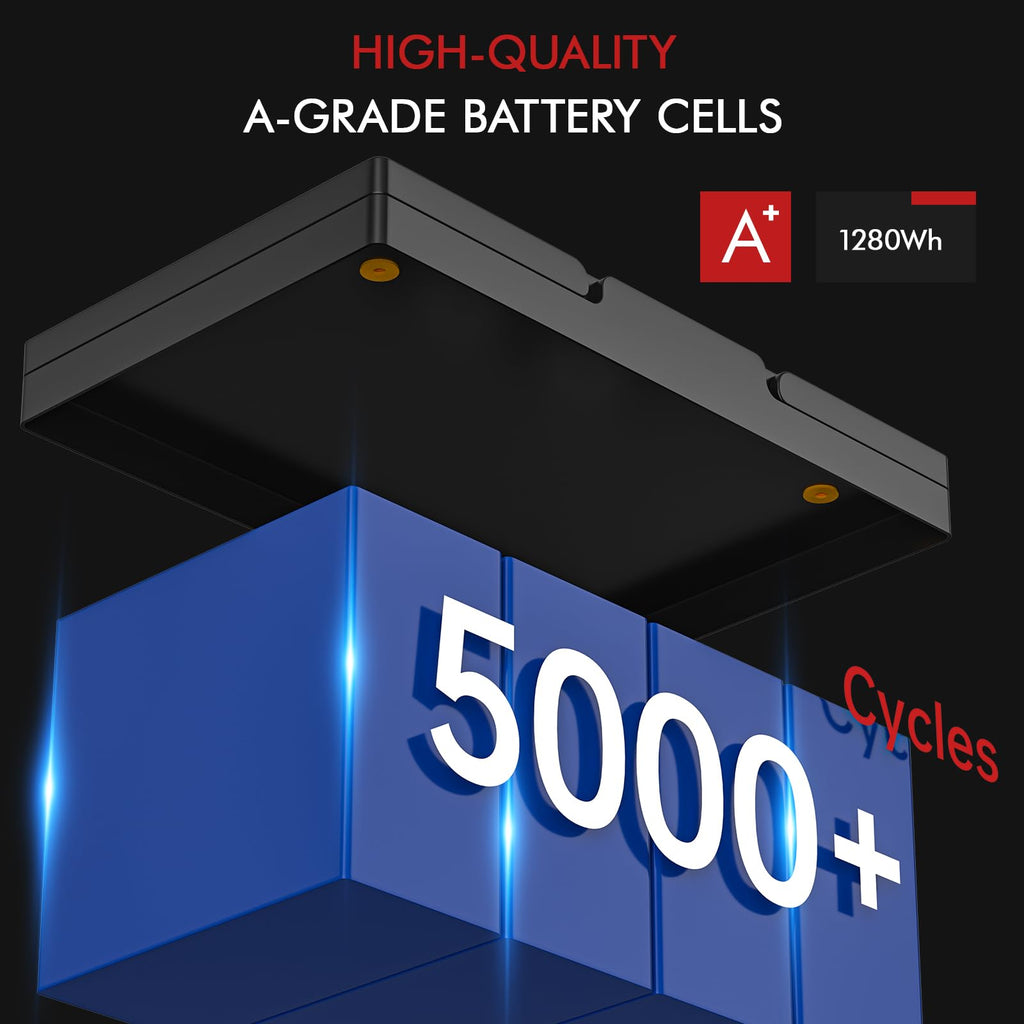 12V 100Ah Mini LiFePO4 Lithium Battery D2820