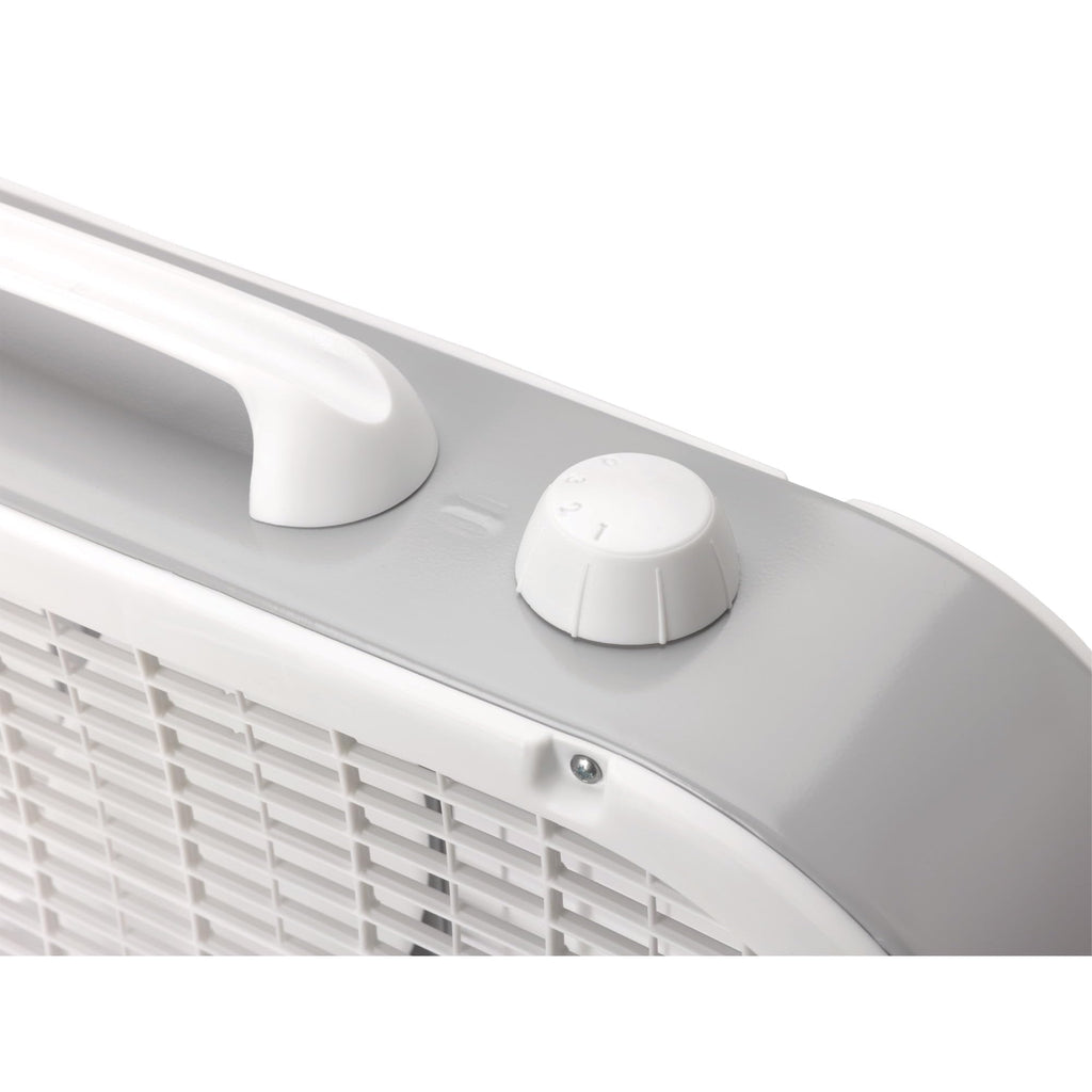 20 Inch White Box Fan 3 Speed X556