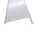 White Ribbed Acrylic Diffuser (L-Shaped, 24") V157