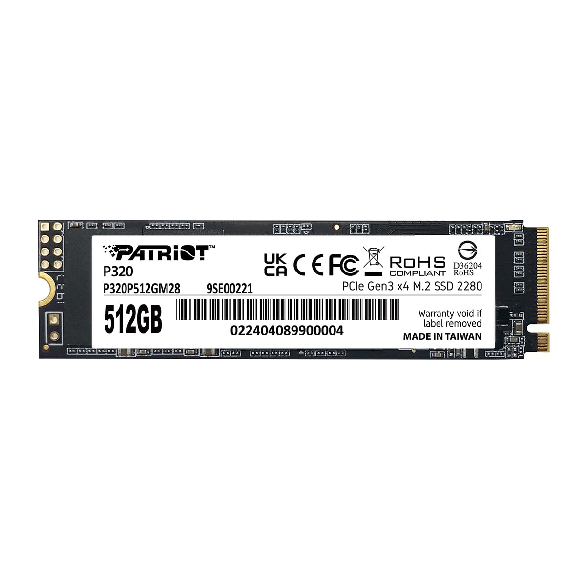 512GB PCIe Gen 3x4 M.2 2280 SSD W674771
