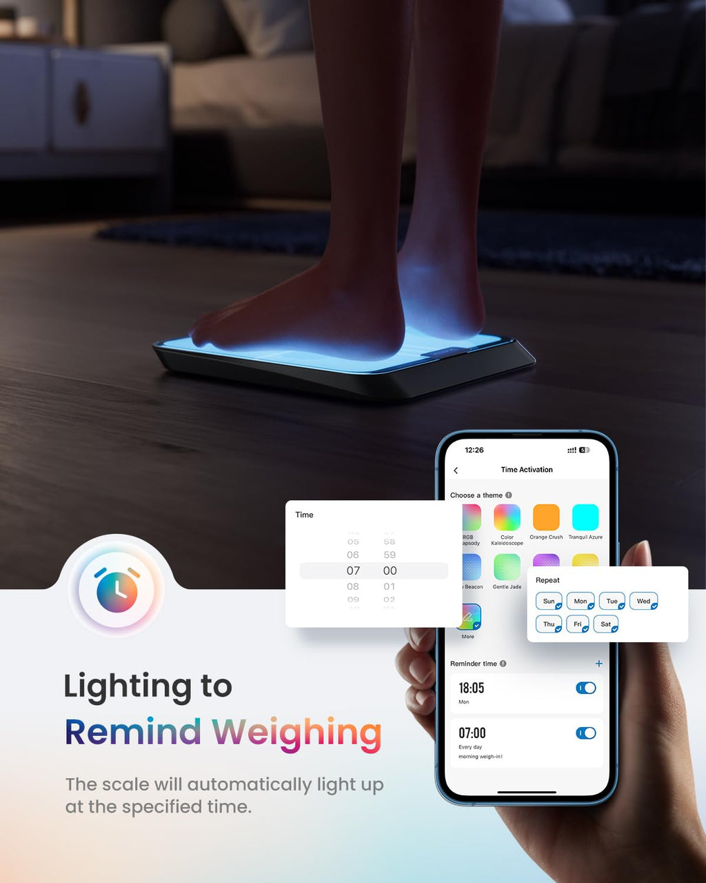 Wi-Fi Bluetooth Smart Scale C9805