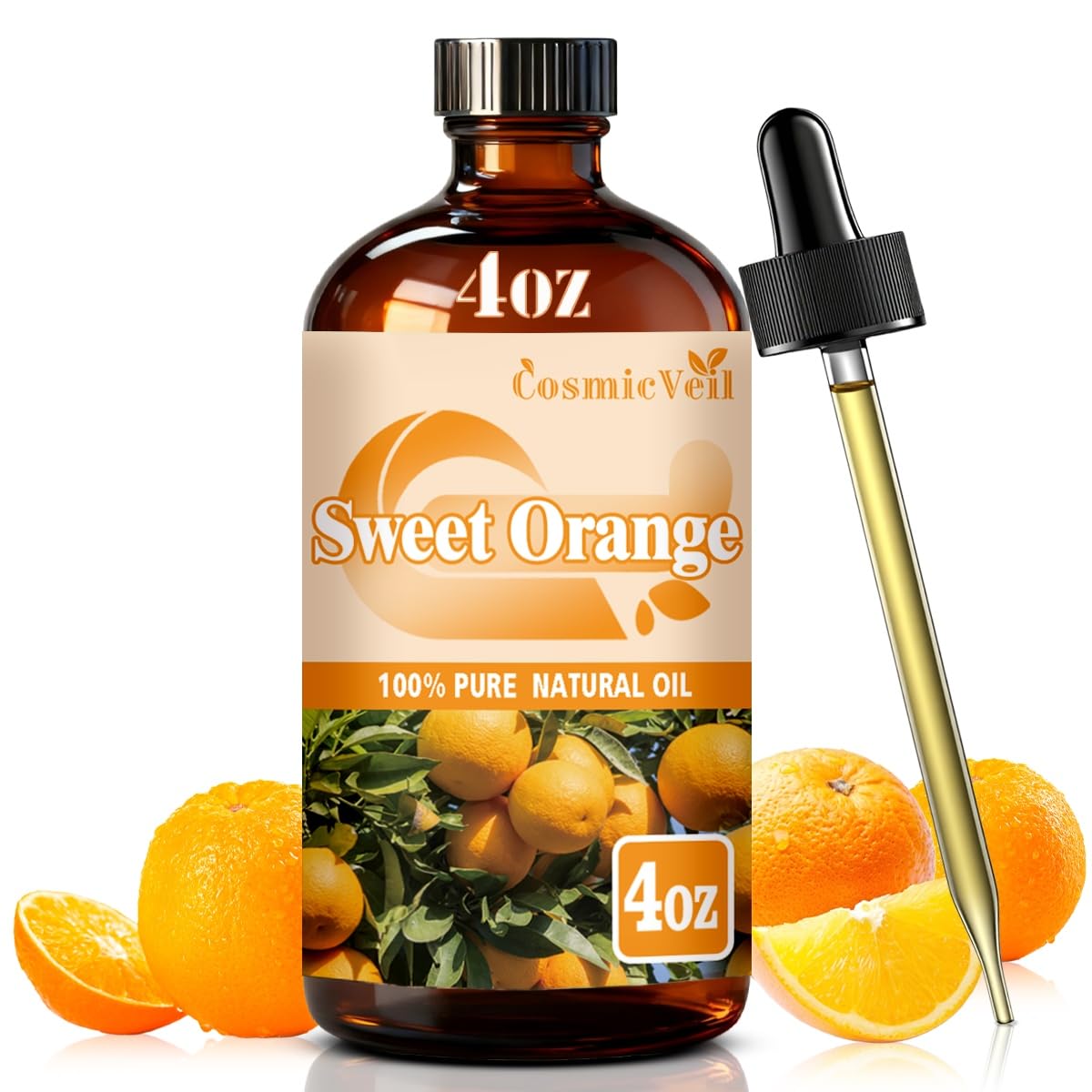 Lavender and Sweet Orange Essential Oil 4 Fl Oz A50471