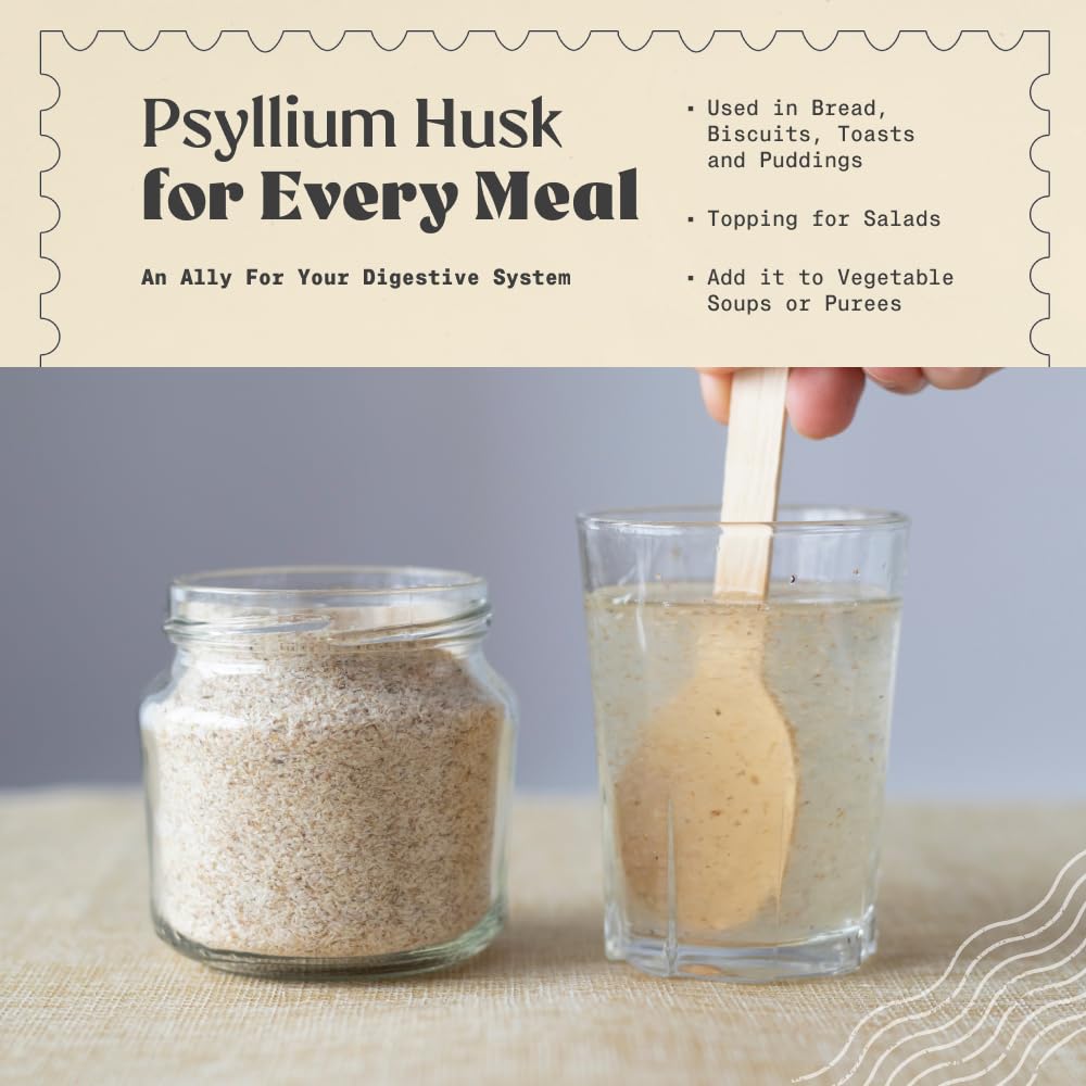 Organic Whole Psyllium Husk 24oz W911