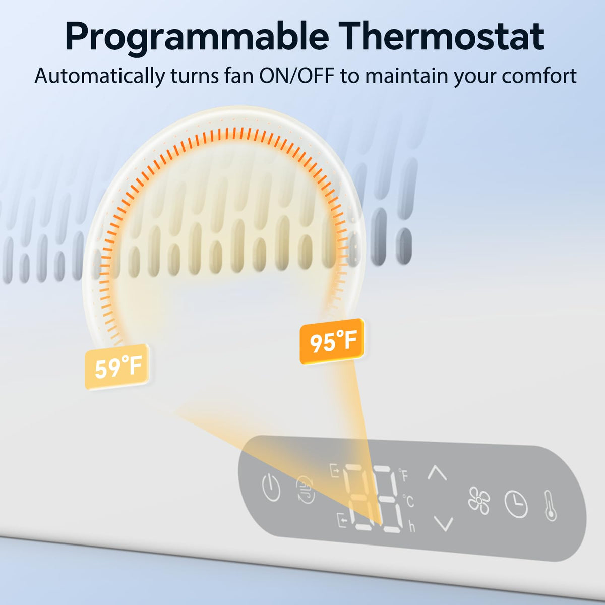 White Reversible Airflow Window Fan with Remote W7966