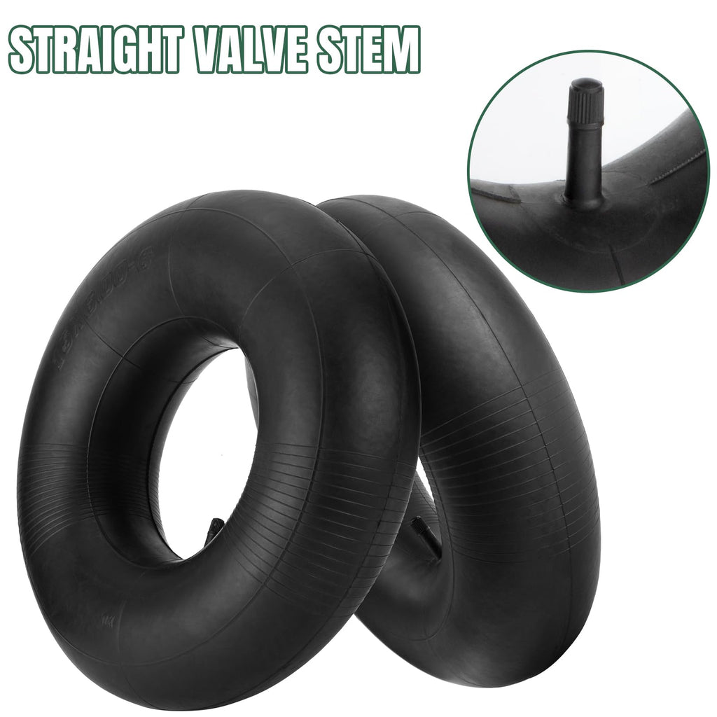 15x6.00-6 Inner Tube with Straight Valve Stem 2-Pack L1681