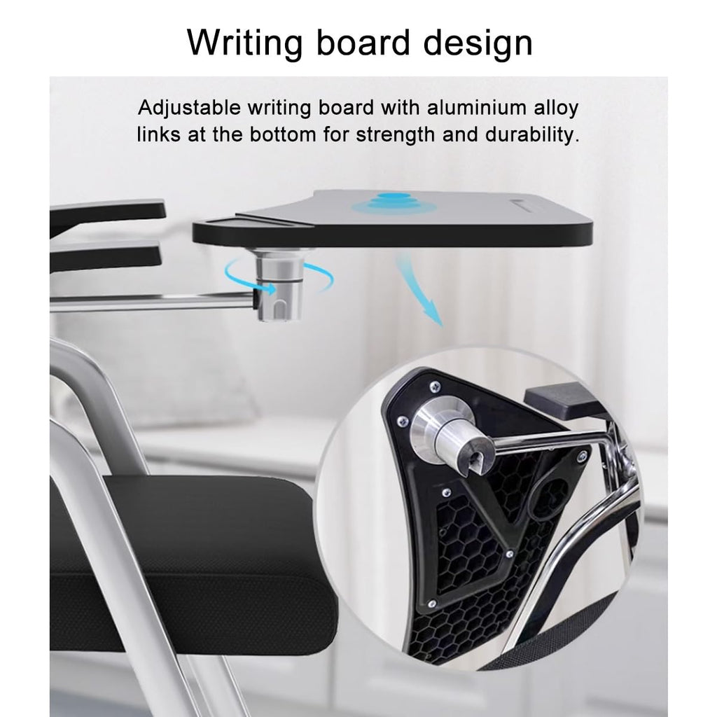 Mesh Guest Chair with Tablet Arm L276293