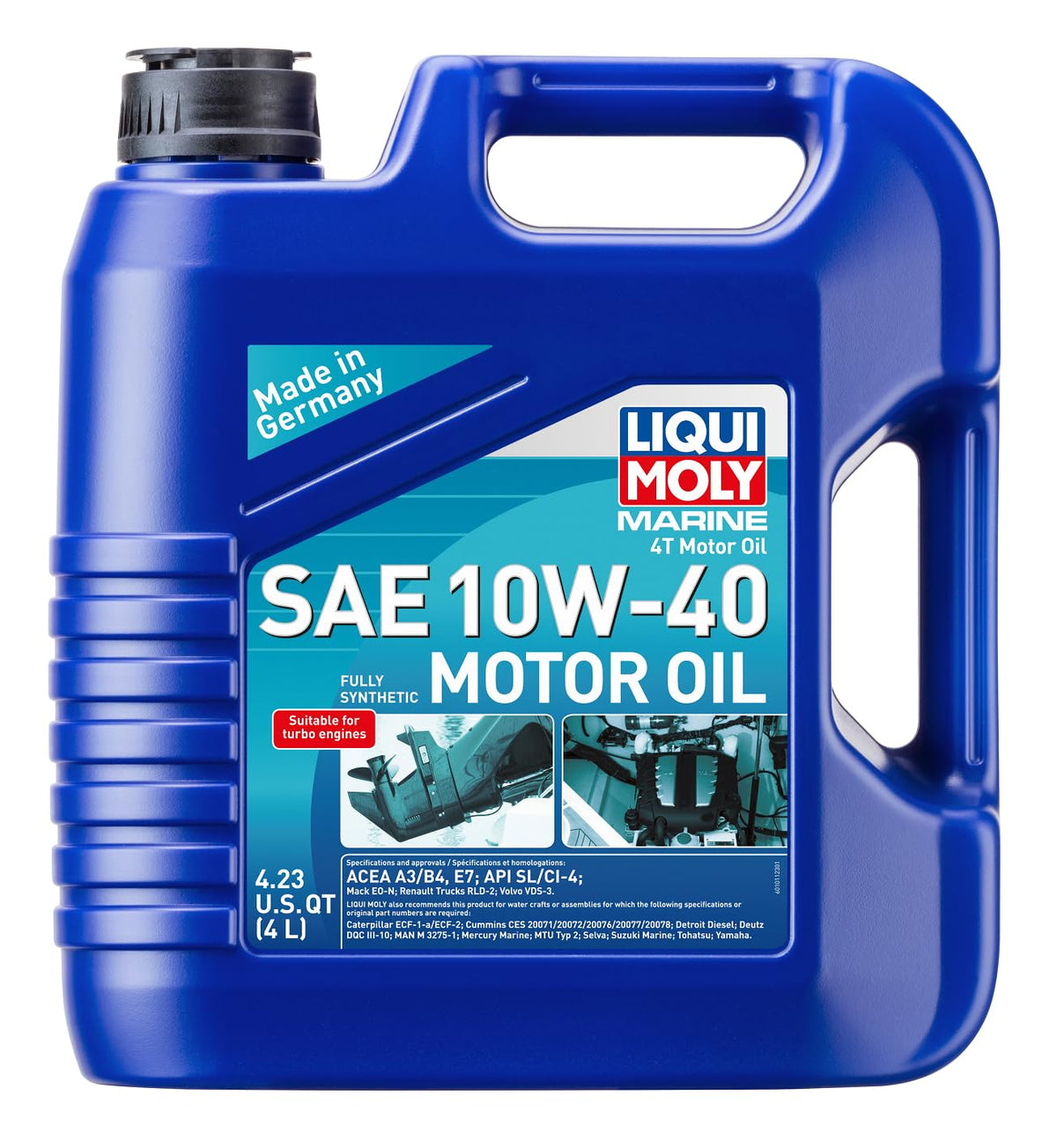 4T Marine Motor Oil SAE 10W-40 4 L N120338