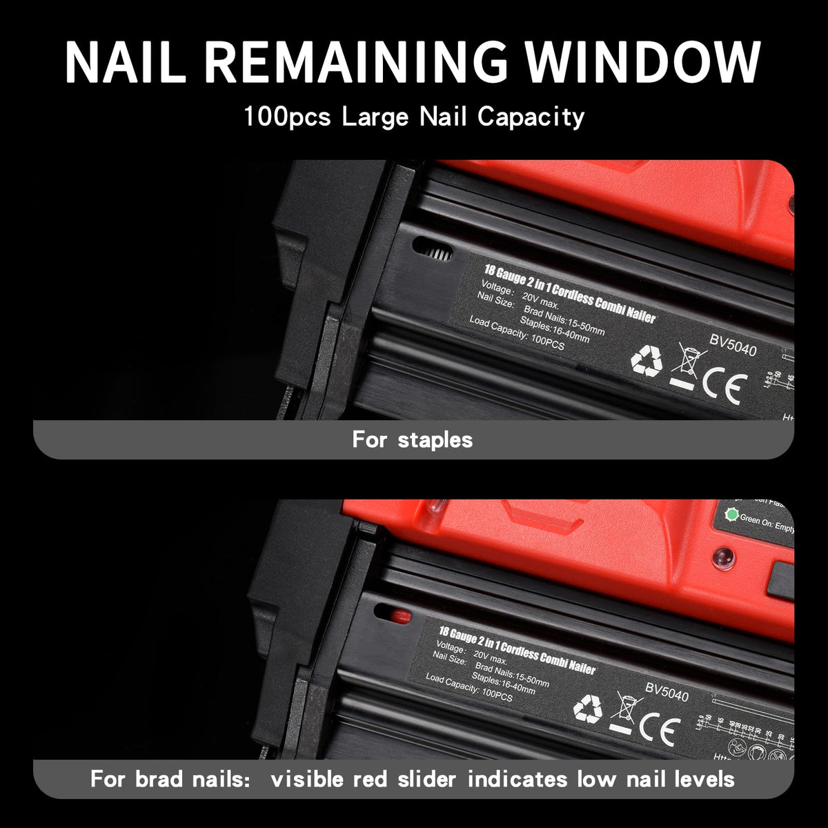 18G Cordless Brad Nailer C9318