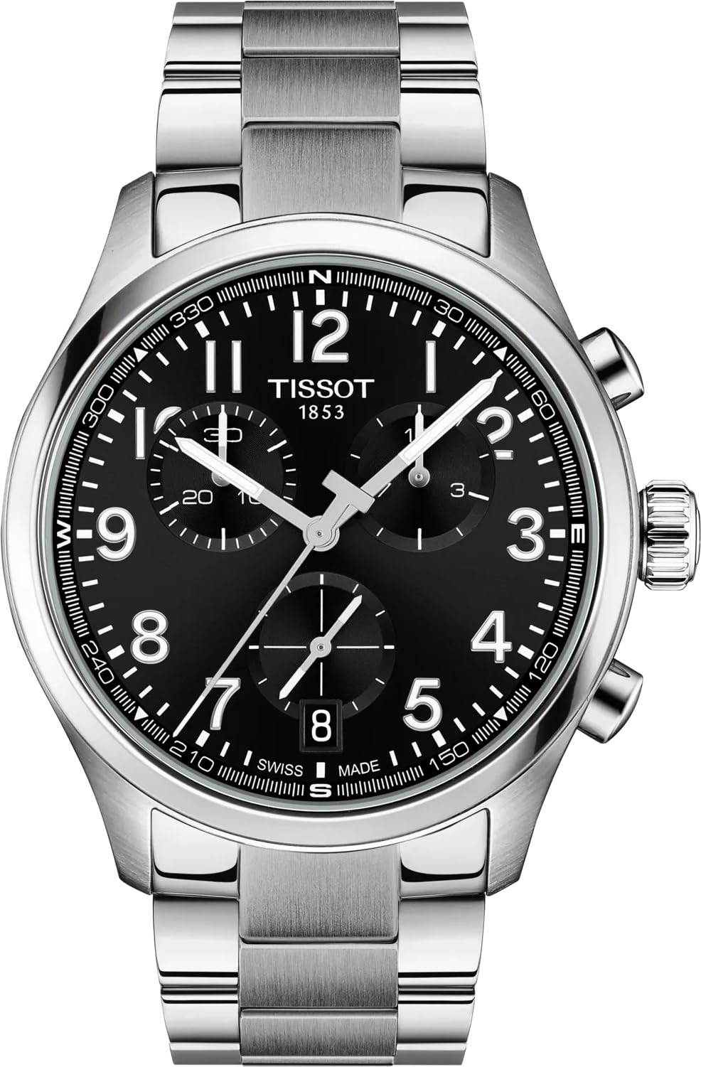 Black Dial 42mm Chronograph Watch X38028