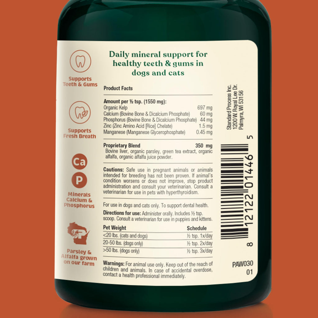 Pet Health Bundle - Dental & Multifunctional Support for Dogs - 165 g Powder & 90 Wafers U95915