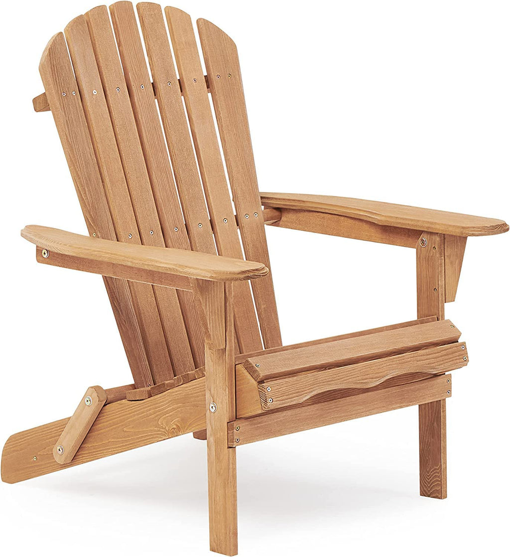 Cedar Folding Adirondack Chair Set of 2 M99979