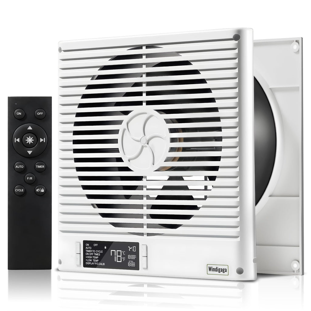 8" Room to Room Air Transfer Fan with Remote Y124682