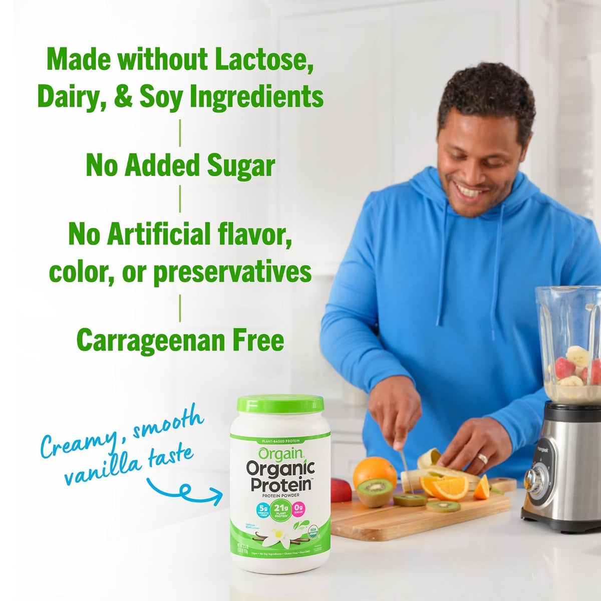 Organic Protein and Greens Powder O496455
